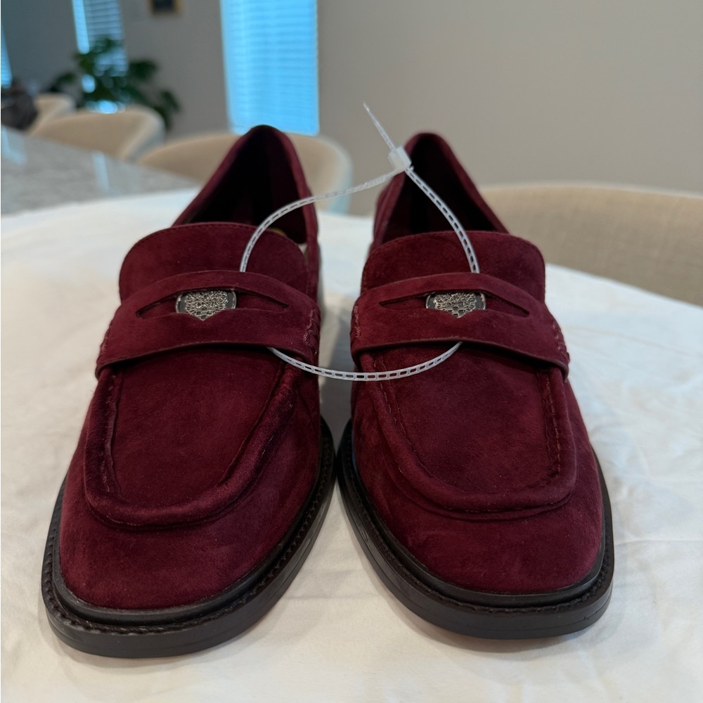 Vince Camuto Burgundy Loafers